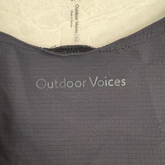 Outdoor Voices Black GridTek Breezy Tank Size XXS - Picture 6 of 7